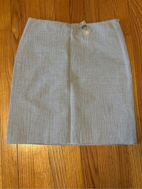 NWT Ann Taylor Petite Striped Pencil Skirt Size 0P
